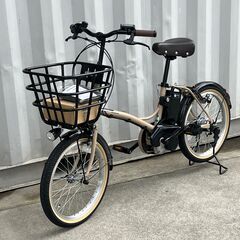 PSJ◇新品同様!! パナソニック グリッター 20型 電動自転車 オシャレ 