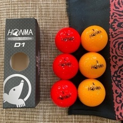 HONＭA( D1).カラーボール6個未使用品