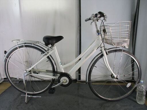 Ｄ399　★限定特価　整備済み★ブリヂストン　アルベルト★ 中古自転車 【　27インチ　　白 】