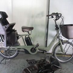 Ｄ401　★整備済み　中古電動子乗せ3人乗り自転車★Panaso...