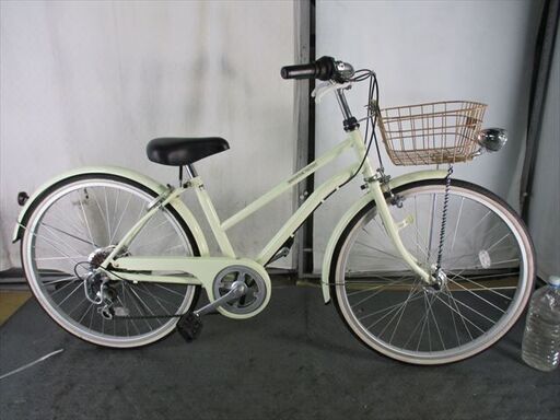 Ｄ404　★13800円★整備済み 中古子供自転車 　アサヒ【24インチ　白 】