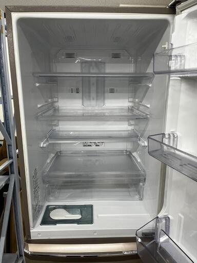 sj382】三菱 3ドアノンフロン冷凍冷蔵庫 370L 中古現状品