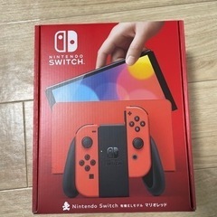 美品Switch有機EL マリオレッド