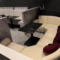 　【3/22.23限定】8席分ソファー　店舗用　コーナーソファーにも独立席にも