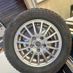 ブリヂストン 195/65R15 2019年 ホイールセット4本...