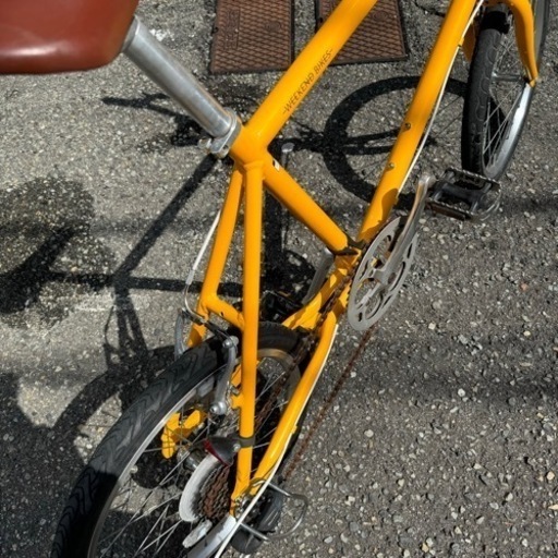 自転車中古 ミニベロ WEEKEND BIKES 外装7段変速 タイヤ20インチ