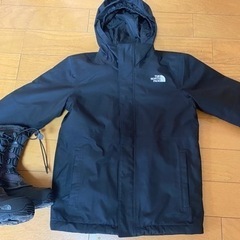 The north faceジャケット、フリース、スノーシューズ