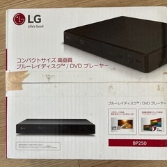 【ただで差し上げます】L G DVDプレーヤー(故障中)