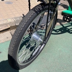 自転車 20インチ マットオリーブ グリーン