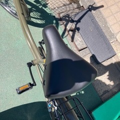 自転車 20インチ マットオリーブ グリーン