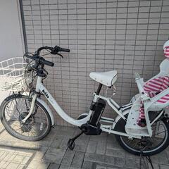 【ジャンク】電動子乗せ自転車
