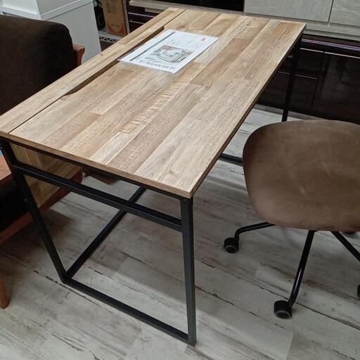 ★展示品‼パソコンデスク　机　学習机　家具 幅約98cm 定価14990円自社配送時代引き可※現金、クレジット、スマホ決済対応※