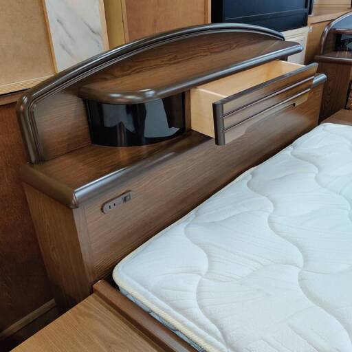 愛品倶楽部柏店】フランスベッド セミダブルベッド バンセルC / ZELTZT  