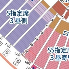 【予定者決定】カープ戦チケット