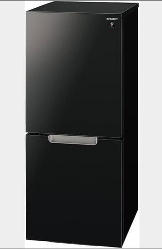 ノンフロン冷凍冷蔵庫(SHARP/SJ-GD15H-B/2ドア/単身用/2021年製)