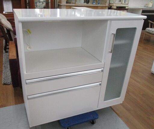 R216 高級感 キッチンカウンター、キッチンボード、幅105cm Used・美品
