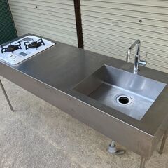 早い者勝ち！toolboxのミニマルキッチン（2020年購入時22万円）を半額以下で！！