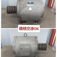 【中古】5.5KW 4P 三相 200V モーター Fuji