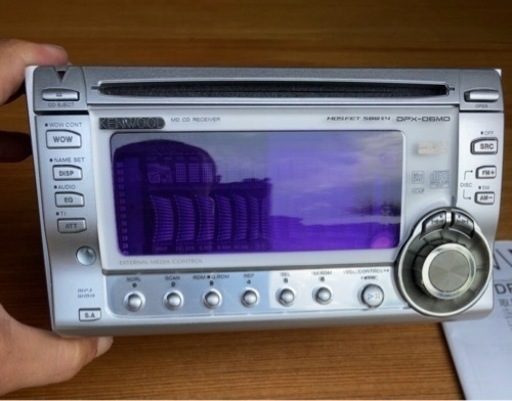 KENWOOD CD MD カーオーディオ　DPX-06MD