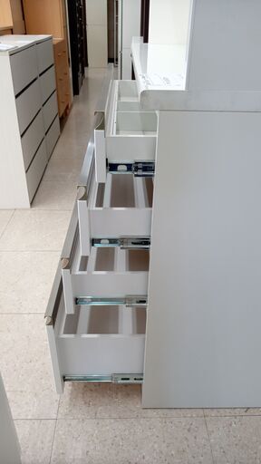 ☆値引き☆松田家具 キッチンボード 白
