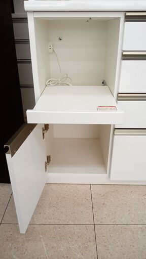 ☆値引き☆松田家具 キッチンボード 白