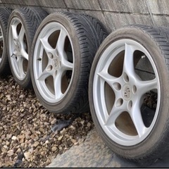 ☆ ボクスター 986 18インチ BBS PCD130 純正オプション 4本　7.5J ET50 / 9J ET52 内1本歪みありPORSCHE ポルシェ ☆