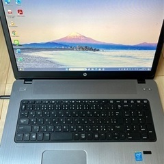 【取引可】HP Probook 17インチ ノートパソコン Co...