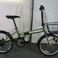 D408　★13800円★　折りたたみ中古自転車　HUMMER　...