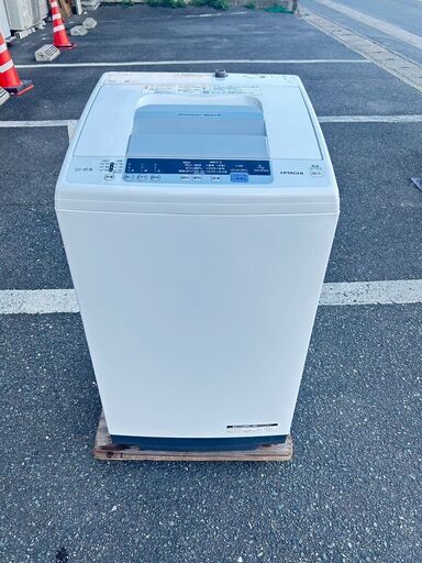 洗濯機 日立 2019年 2019年 NW-R704 7kg せんたくき 家事家電 【安心の3ヶ月保証★送料に設置込】自社配送時代引き可※現金、クレジット、スマホ決済対応※