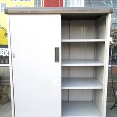 INABA / イナバ 物置 イナバ物置 スリムマン MGW-08C型 らくらく水平型 カギなし【ユーズドユーズ名古屋天白店】JO0155