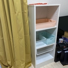 家具 収納家具 白い物置