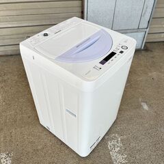 【格安】洗濯機 5.5K シャープ ES-GE5A 2017年製...