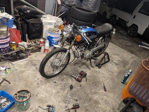 ヤマハ YB-1 カフェレーサー ボアアップ 100cc YB1 YAMAHA YB-1 カフェ