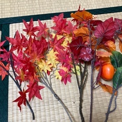 もみじ　秋の造花