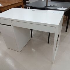 ★ジモティ割あり★ IKEA PCデスク ホワイト W105×D...