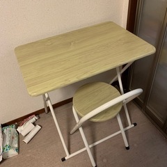 【ネット決済】家具 オフィス用　机椅子セット