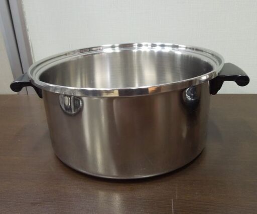 Amway Queen 6L シチューパンセット 両手鍋 蒸し器 MULTI-PLY 18/8 USA製 調理器具 アムウェイ クイーン 札幌市 新道東店