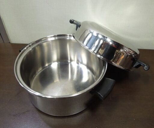 Amway Queen 6L シチューパンセット 両手鍋 蒸し器 MULTI-PLY 18/8 USA
