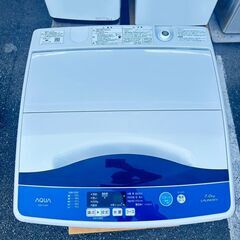 洗濯機 アクア 2018年 AQW-H72 7kg せんたくき 家事家電【安心の3ヶ月保証★送料に設置込】💳自社配送時🌟代引き可💳※現金、クレジット、スマホ決済対応※