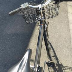 電動アシスト自転車 ヤマハ PAS City 27インチ グレーM バッテリー8.7