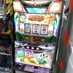 パチスロ実機 緑ドン VIVA! 情熱南米編 コイン不要機付き スロット機|江別