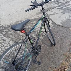 自転車 クロスバイク シマノ 21段変速ギア　今年1月に購入