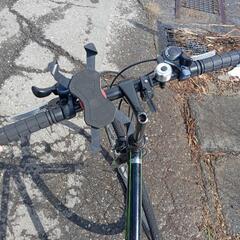 自転車 クロスバイク シマノ 21段変速ギア　今年1月に購入