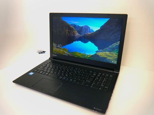 【お渡し済み】東芝 windows10 15.6型ノートPC 第7世代Corei3 + SSD【メンテナンス済み】（J029164）