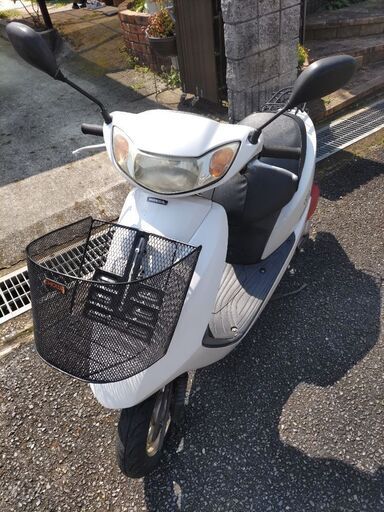 HONDA Dio AF68 原付き50cc カゴ付き かなり美車です!