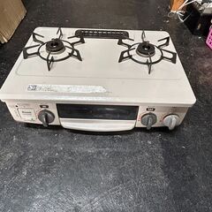 ☆中古￥8,000！Rinnai　2口ガスコンロ　家電　2017...