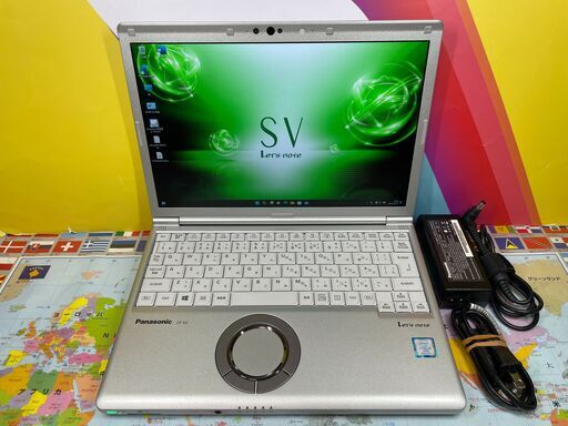 JC03151　パナソニック CF-SV7 ノートパソコン SSD レッツノート 軽量 美品　Win11　Office2021