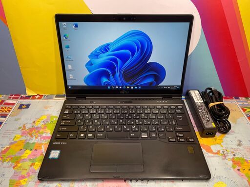 JC03214 美品 LIFEBOOK U939X/A タッチPen タッチパネル 大容量バッテリー Win11 office2021