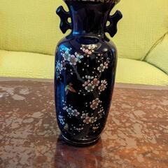 アンティークレトロ花瓶　明陶　壺