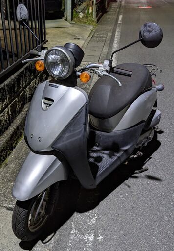 トゥデイ AF67 2008年 シルバー　インジェクション　サイドスタンド付き
